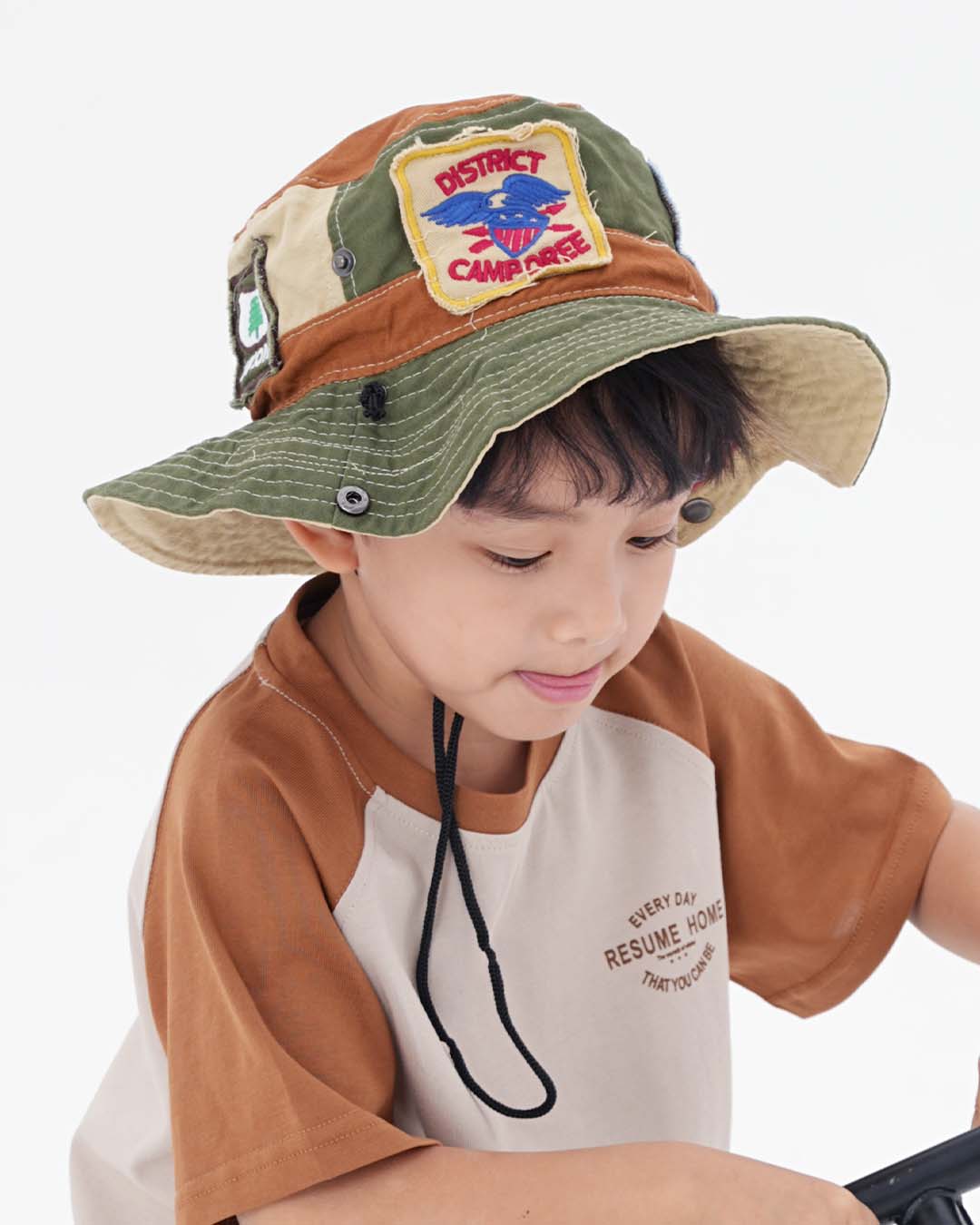 JOPI Kids' Mountain Outdoor Cotton Fisherman Hat