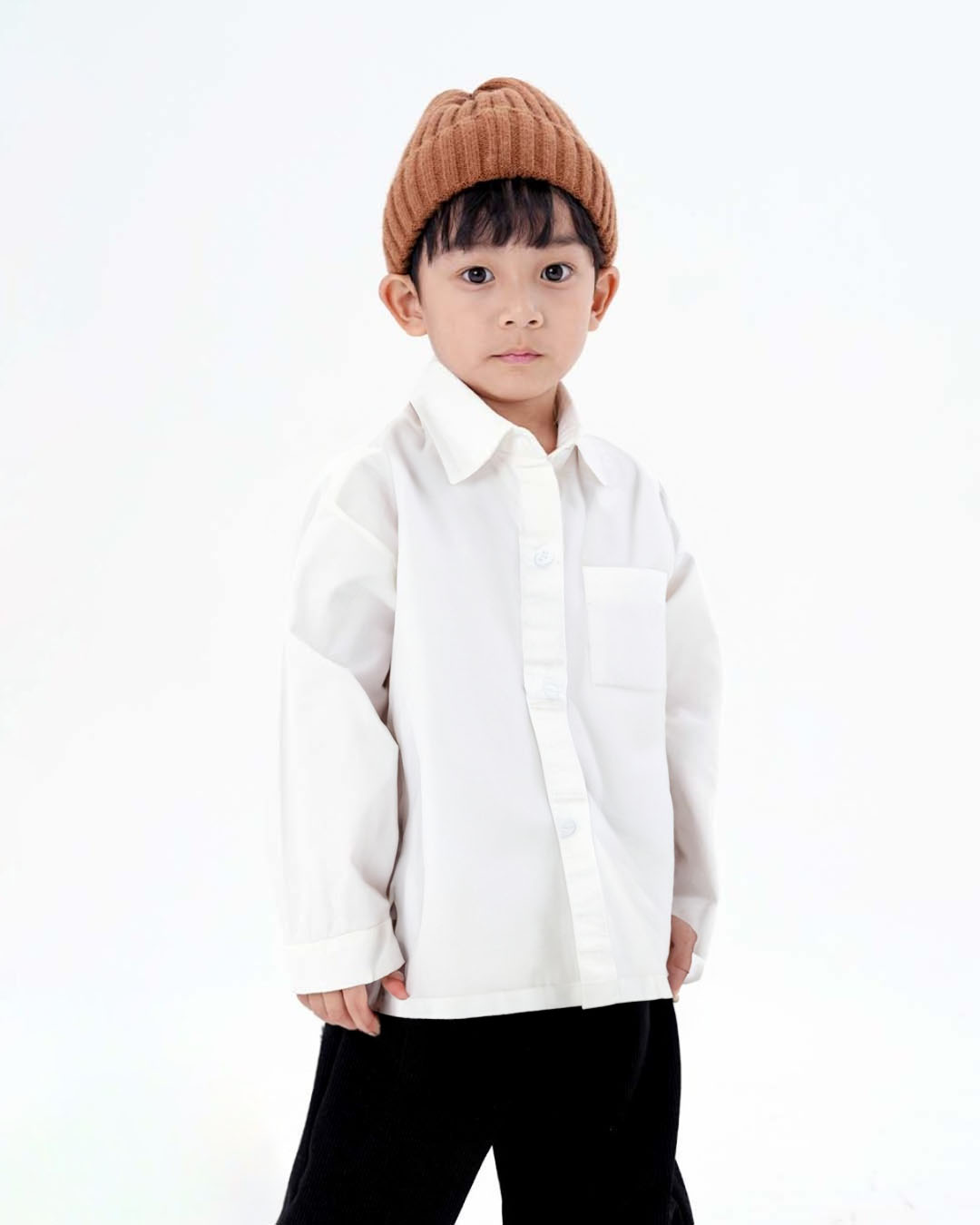 JOPI Kids' Urban-style Minimalist Shirt 2y-11y