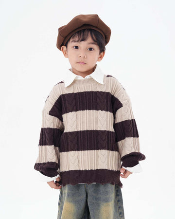 JOPI Kids' Autumn/Winter Knit Sweater 2y-11y